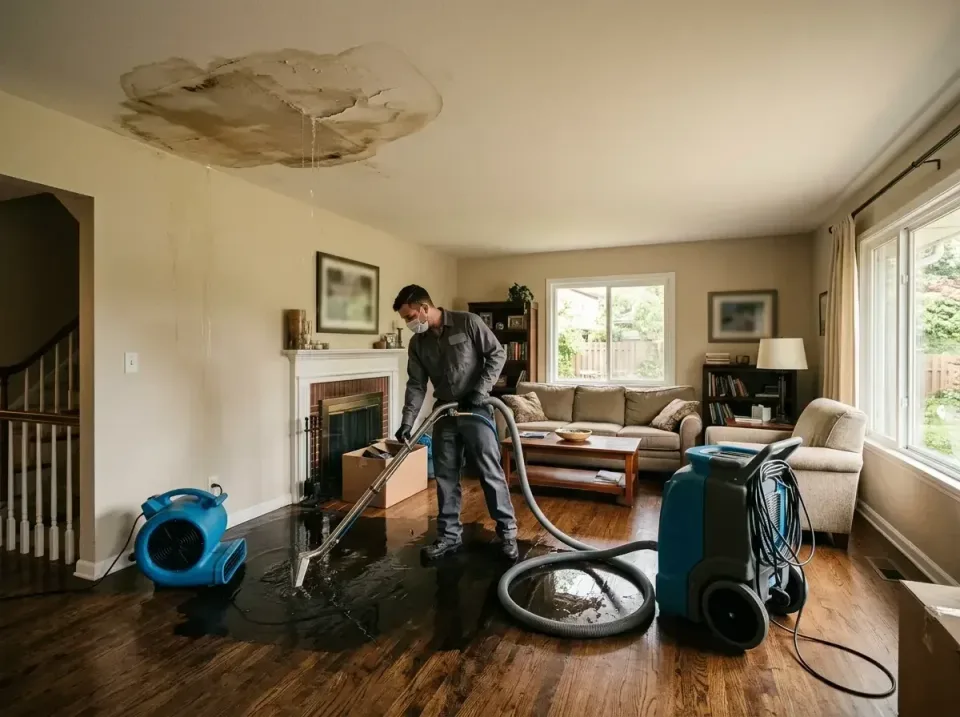 attic-pipe-burst-ceiling-drip-008 — frequently asked questions, Water Damage Restoration & Carpet Care in McKinleyville, CA